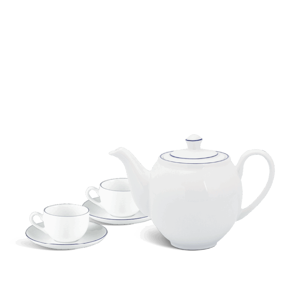 Bộ trà 0.5 L - Camellia - Chỉ Xanh Dương A001_01503802103gomminhlong.com