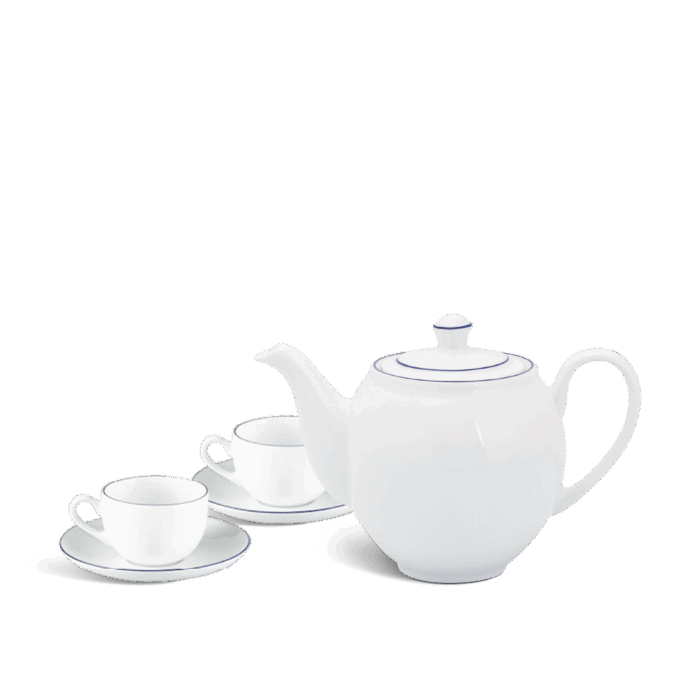  Bộ trà 0.5 L - Camellia - Chỉ Xanh Dương A001_01503802103gomminhlong.com