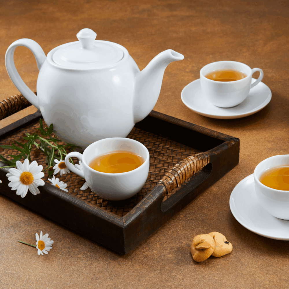 Bộ trà 0.65 L - Camellia - Trắng A001_01653800003gomminhlong.com