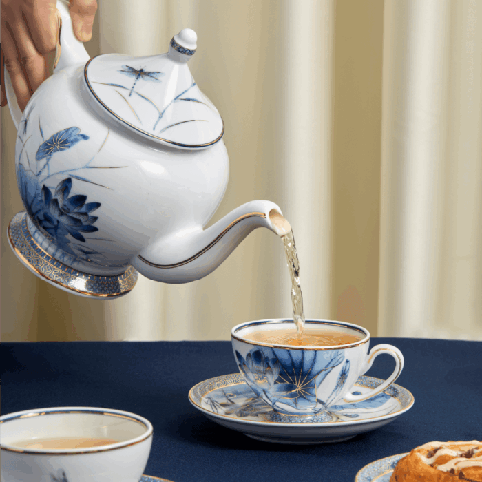  Bộ trà 0.65 L - Hoàng Cung - Sen Vàng A001_01654034503gomminhlong.com