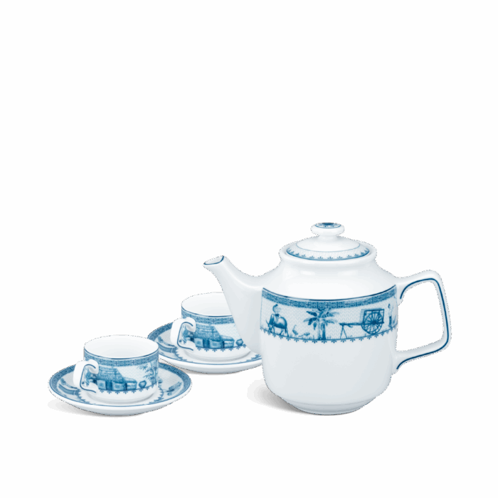 Bộ trà 0.7 L - Jasmine - Thôn Dã A001_01071117903gomminhlong.com