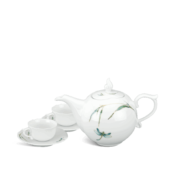 Bộ trà 0.7 L - Mẫu Đơn IFP - Thanh Trúc A001_68701317603gomminhlong.com