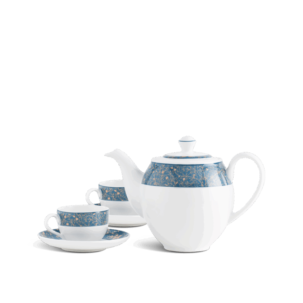 Bộ trà 0.8 L - Camellia - Diệp Lục A001_01803849503gomminhlong.com
