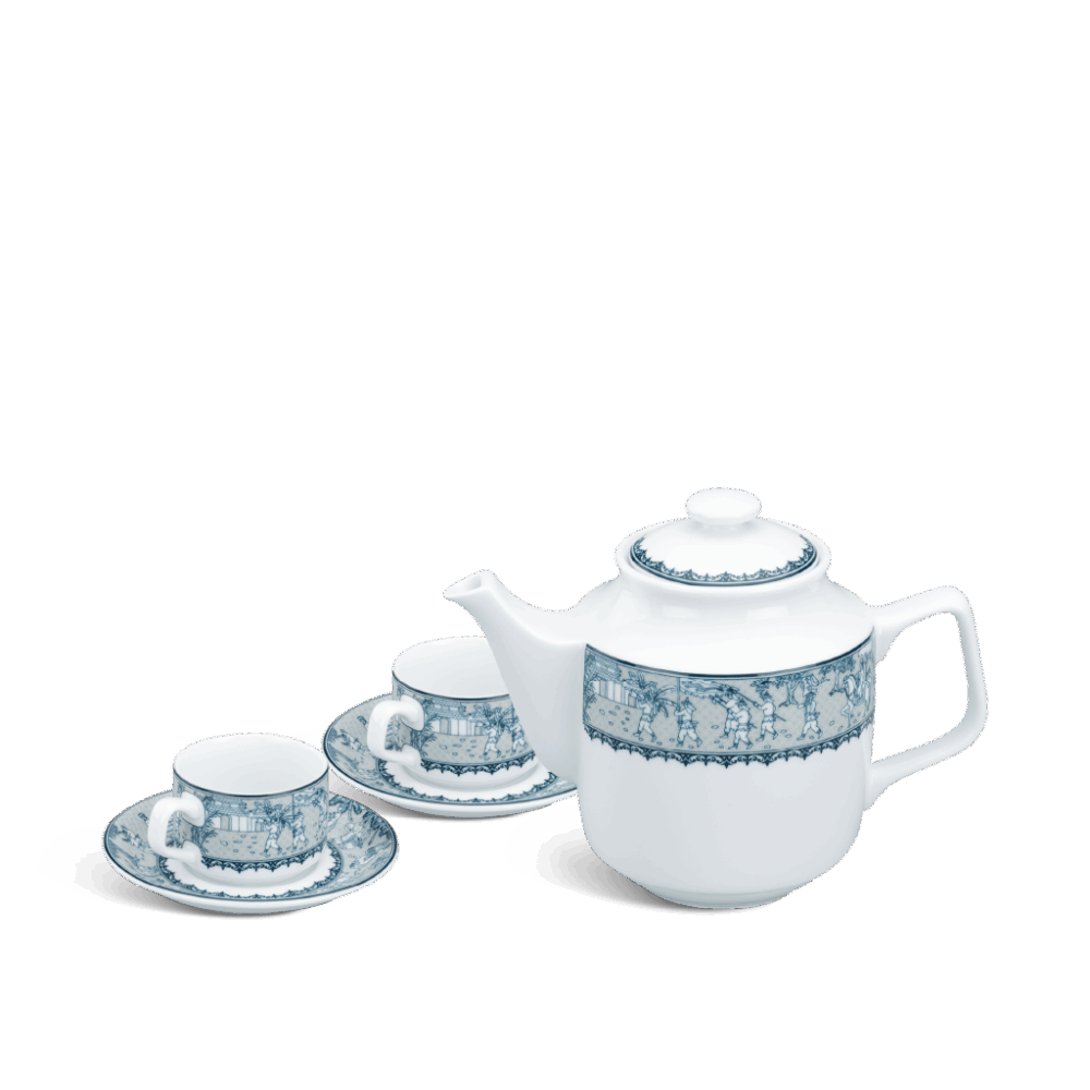 Bộ trà 1.1 L - Jasmine - Vinh Quy Nhạt A001_01111119703gomminhlong.com