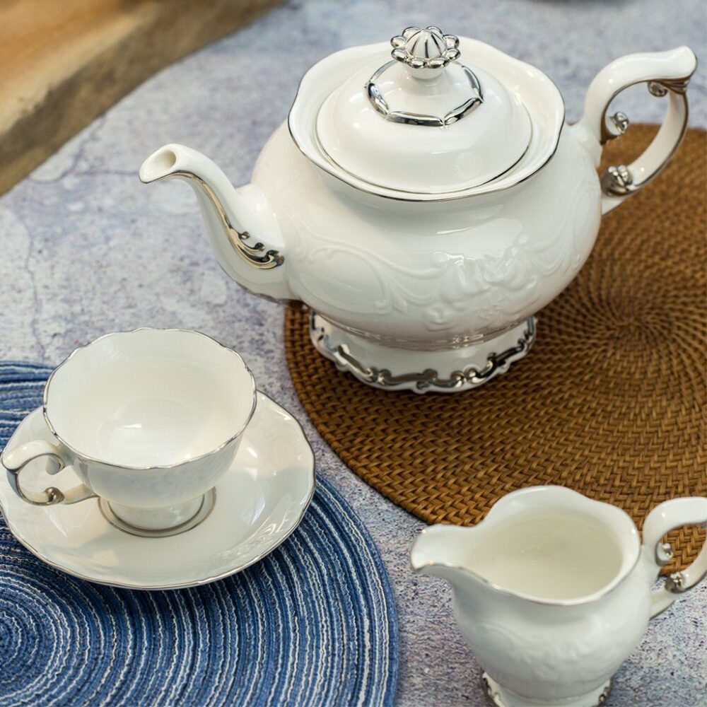 Bộ trà 1.3 L - Đài Các - Chỉ Bạch Kim A001_01134604303gomminhlong.com