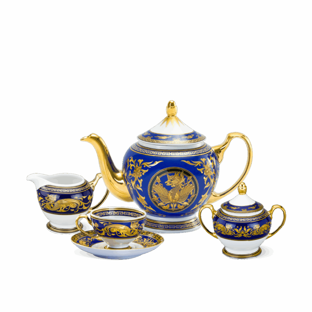 Bộ trà 1.3 L - Hoàng Cung - Cẩm Tú A001_01134004003gomminhlong.com