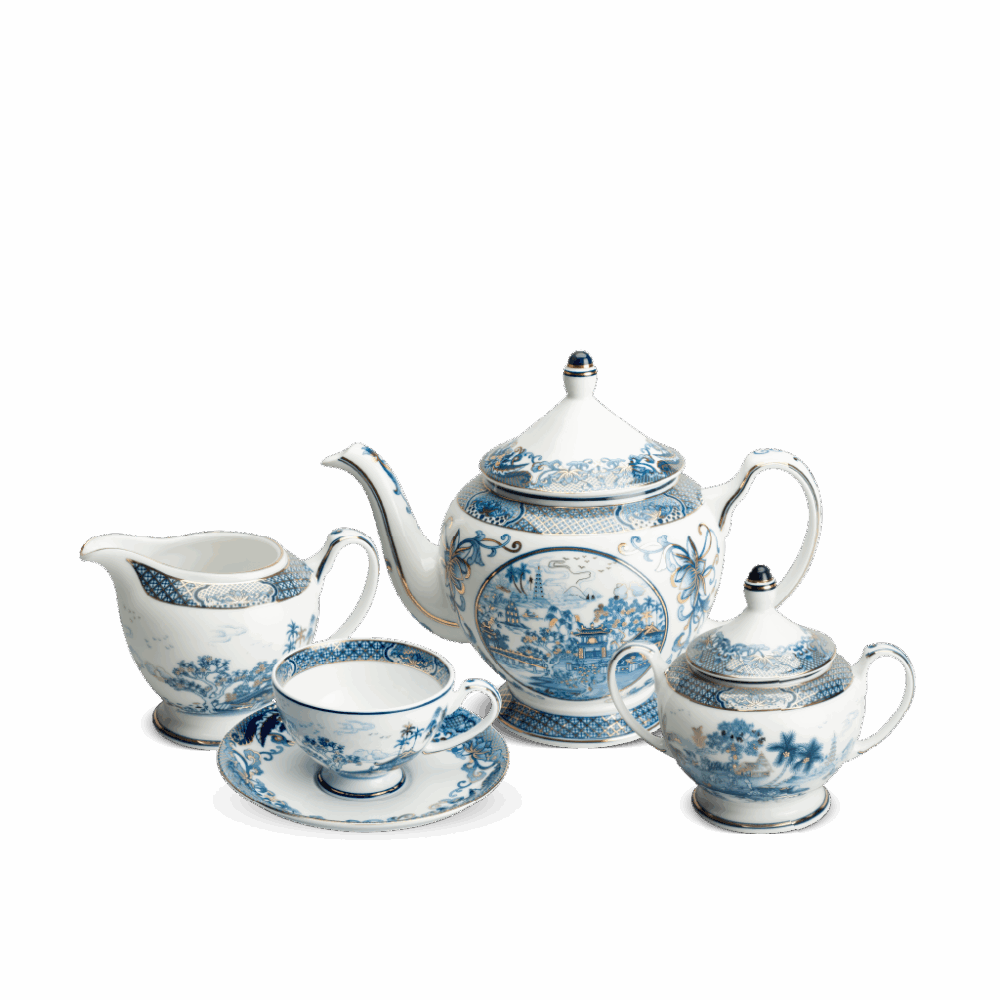 Bộ trà 1.3 L - Hoàng Cung - Hồn Việt Vàng A001_01134037303gomminhlong.com