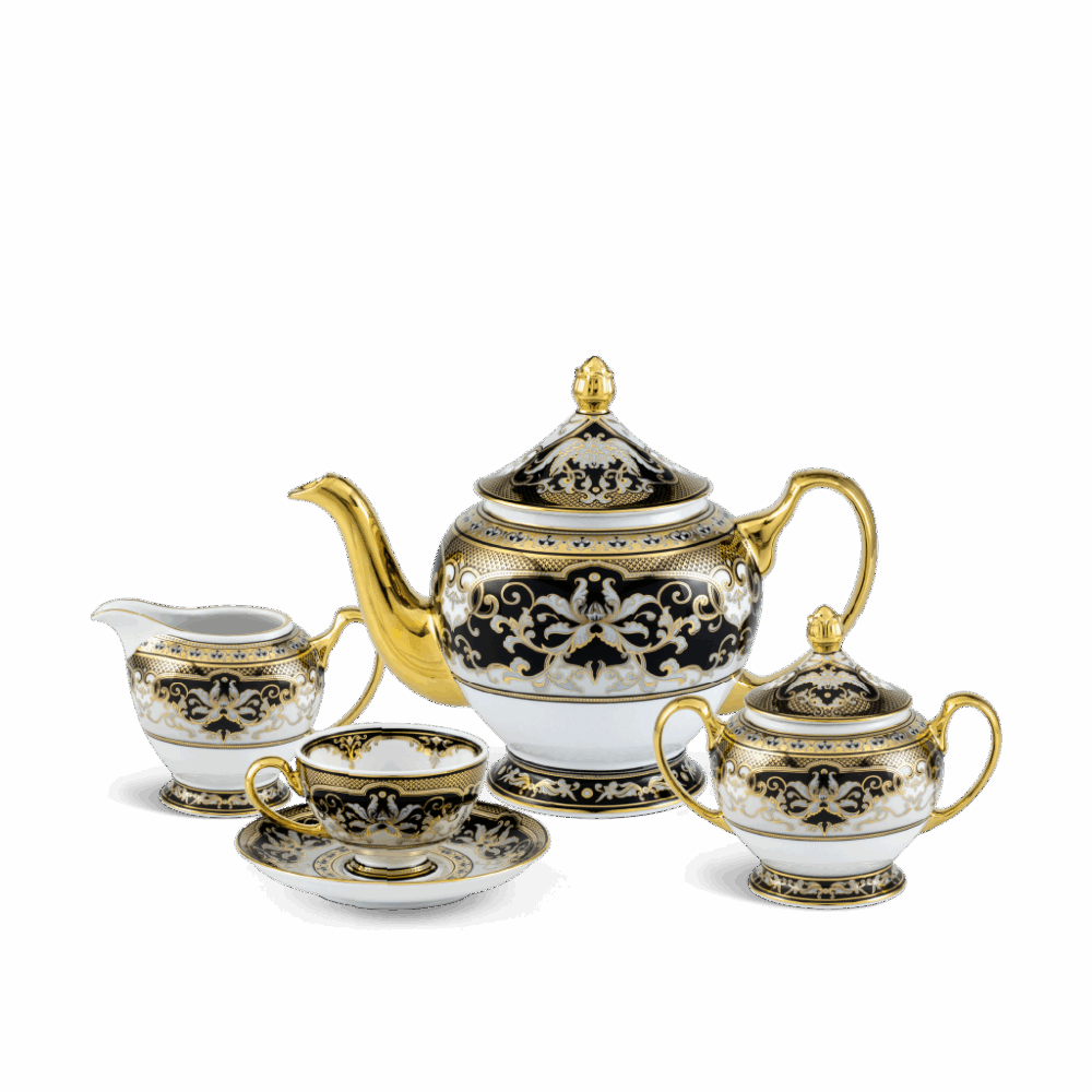 Bộ trà 1.3 L - Hoàng Cung - Huyền Liên A001_01134046703gomminhlong.com