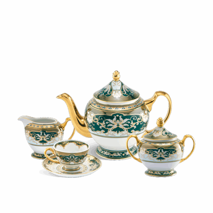  Bộ trà 1.3 L - Hoàng cung - Sen Ngọc Bích A001_01134048703Ngomminhlong.com