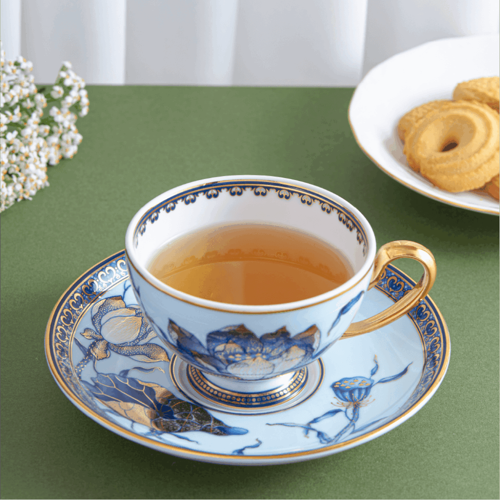 Bộ trà 1.3 L - Hoàng Cung - Sen Ngọc A001_01134045603gomminhlong.com