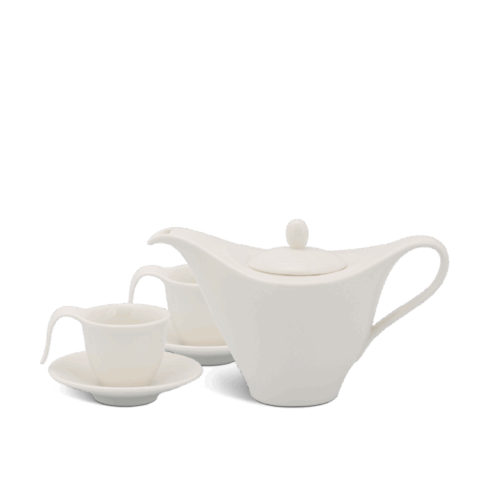 Bộ trà cao 0.45 L - Anh Vũ IFP - Trắng Ngà A001_01459800003gomminhlong.com