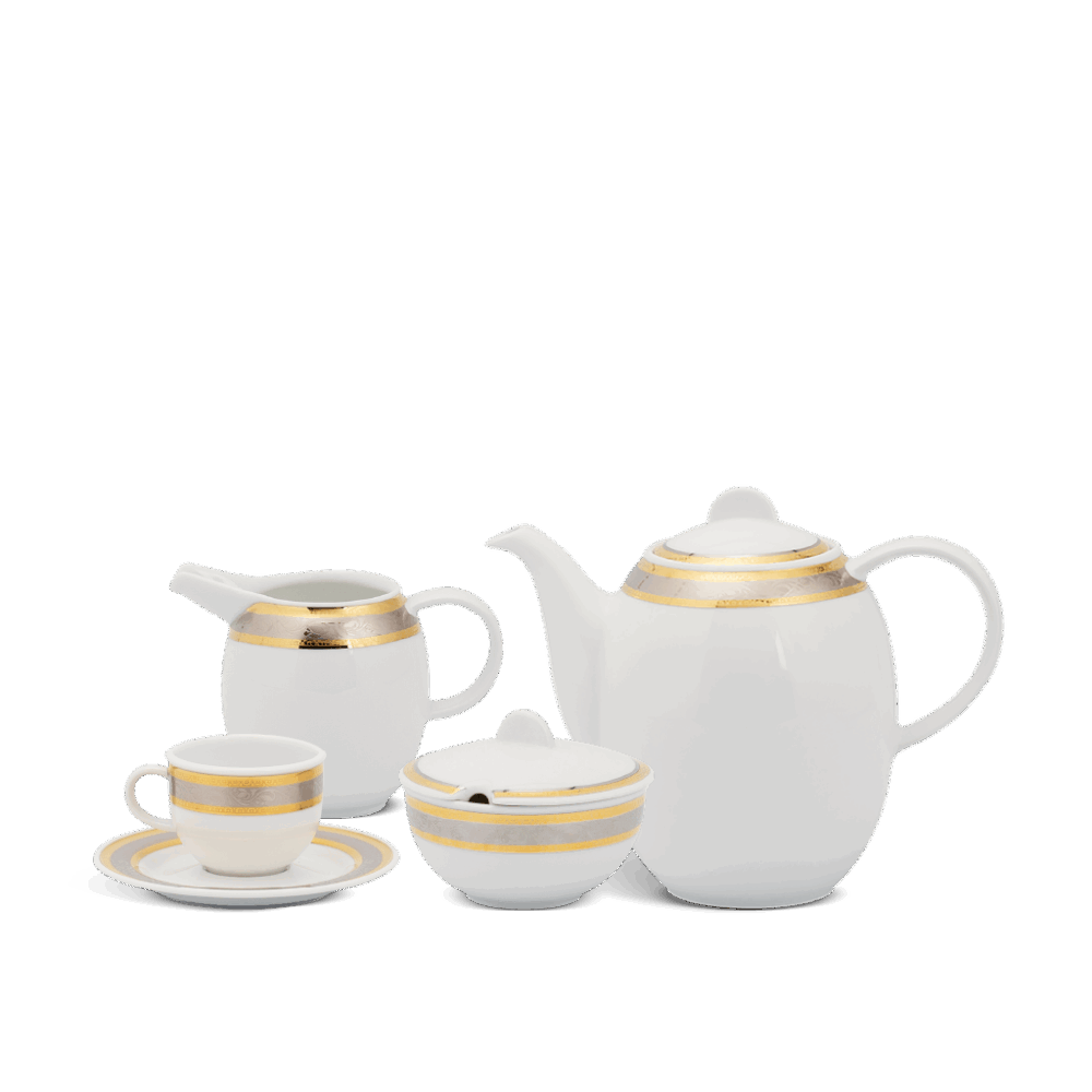 Bộ trà cao 1.3 L - Sago - Hoa Hồng A001_01130101703gomminhlong.com