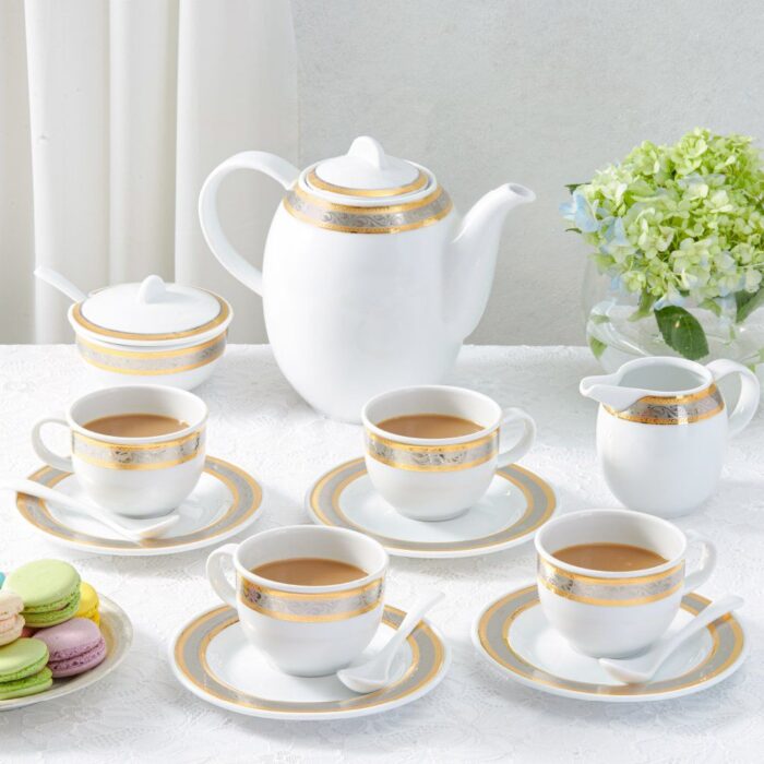  Bộ trà cao 1.3 L - Sago - Hoa Hồng A001_01130101703gomminhlong.com