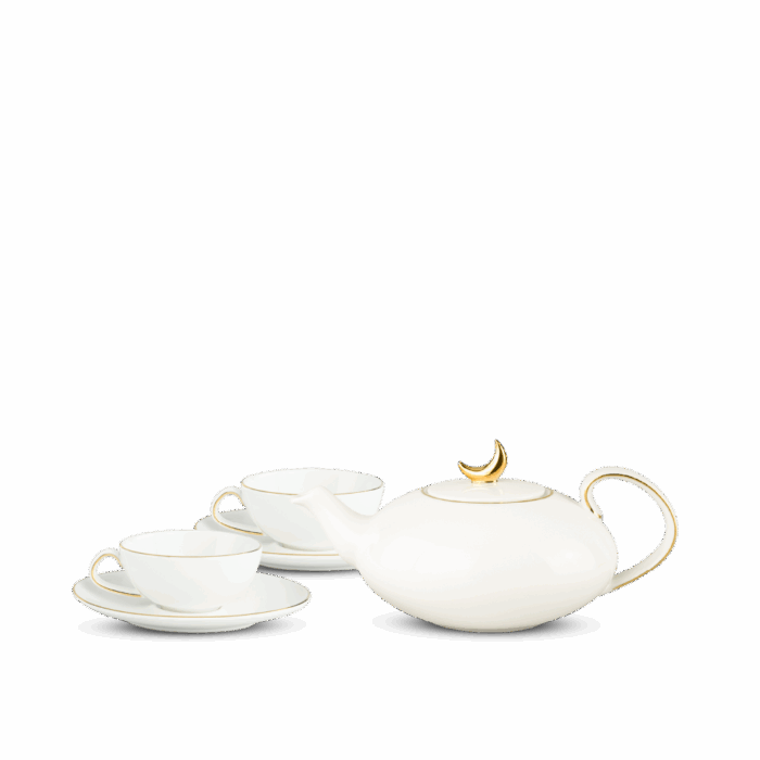 Bộ trà elip 0.47 L - Anna - Viền Chỉ Vàng (Minh Nguyệt) A001_68470201403Ngomminhlong.com