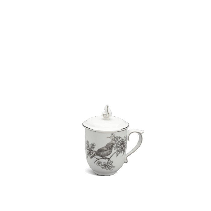 Ca trà 0.30 L + nắp - Mẫu đơn IFP - Chim Hút Mật A001_153048395HMgomminhlong.com