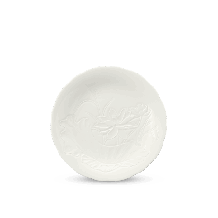 Dĩa tròn 27 cm - Sen IFP - Trắng Ngà A001_582736000gomminhlong.com