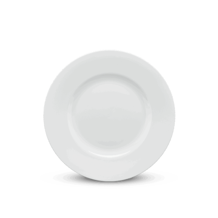 Dĩa tròn - Camellia - Trắng A001_041860000gomminhlong.com