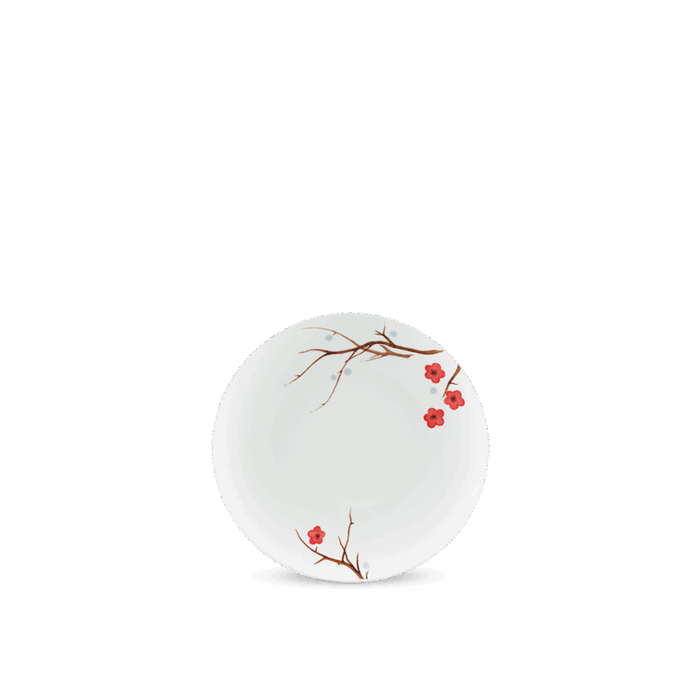 Dĩa tròn ảo - Daisy - Hồng Mai A001_041821349gomminhlong.com