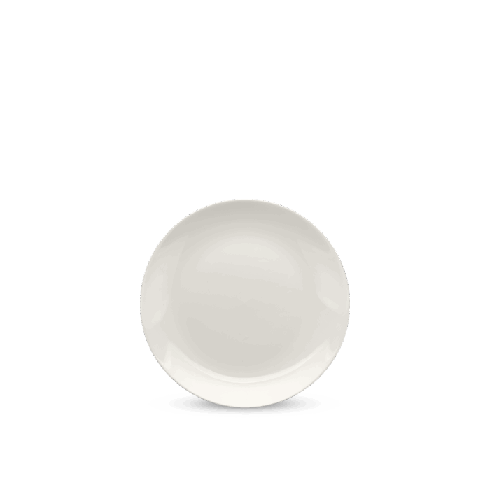 Dĩa tròn ảo 22 cm - Daisy Lys - Trắng Ngà A001_582280000gomminhlong.com