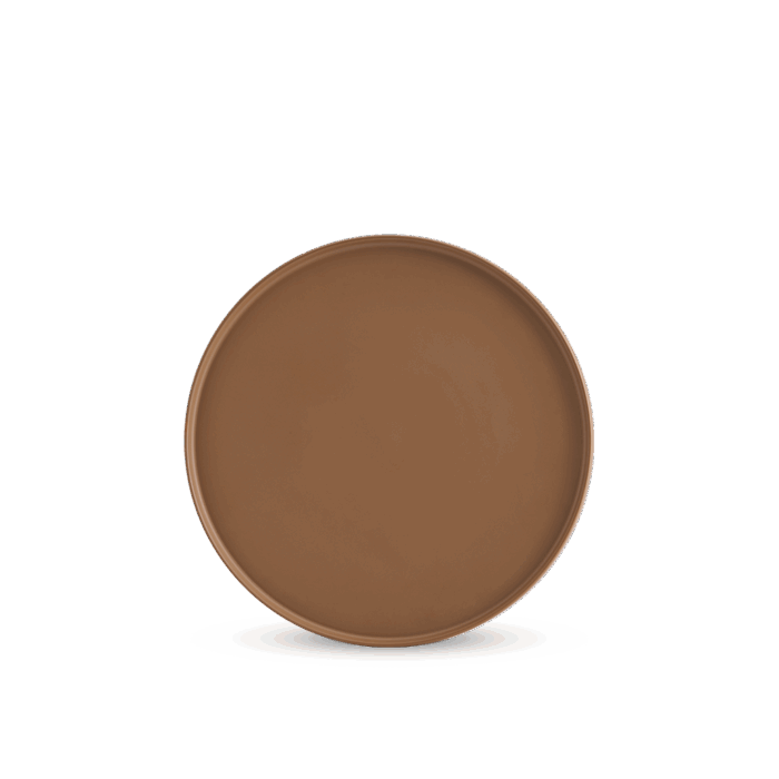  Dĩa tròn cạnh đứng 32 cm - Timeless - Màu Nâu A001_543231516gomminhlong.com