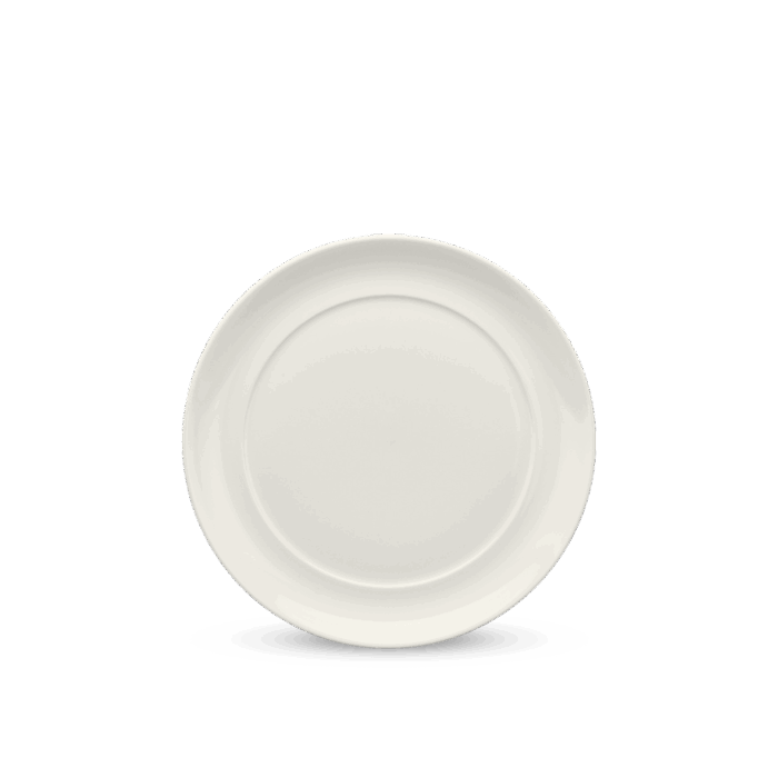  Dĩa tròn lòng phẳng 25 cm - Anh Vũ Lys - Trắng Ngà A001_582570000gomminhlong.com