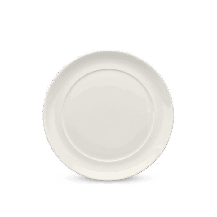 Dĩa tròn lòng phẳng 31 cm - Anh Vũ Lys - Trắng Ngà A001_583170000gomminhlong.com