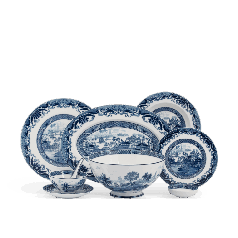 Bộ đồ ăn 10 người 48 sản phẩm - Hoàng Cung - Hồn Việt A001_4810DD038gomminhlong.com