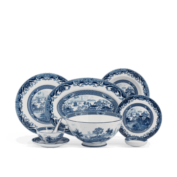 Bộ đồ ăn 10 người 48 sản phẩm - Hoàng Cung - Hồn Việt A001_4810DD038gomminhlong.com