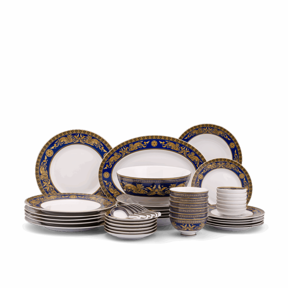Bộ đồ ăn Âu-Á 45 sản phẩm - Hoàng Cung - Cẩm Tú A001_4506AA040gomminhlong.com