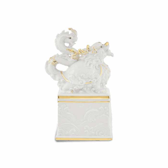  Tượng Rắn Bảo Hợp Thái Hòa 17 cm - Trắng A001_441725TBVgomminhlong.com