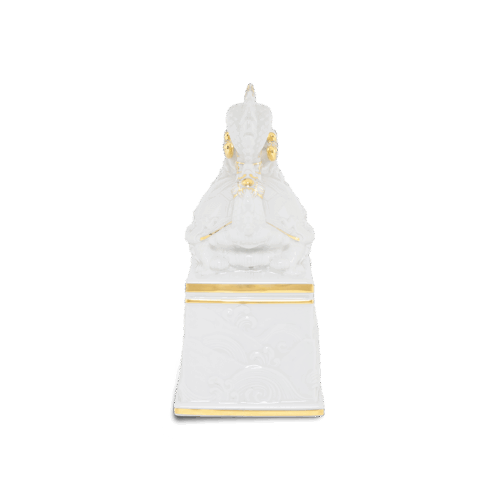  Tượng Rắn Bảo Hợp Thái Hòa 17 cm - Trắng A001_441725TBVgomminhlong.com