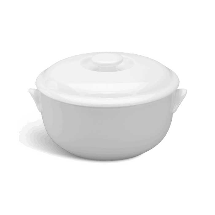  Thố + nắp - Jasmine - Trắng A001_061505000gomminhlong.com
