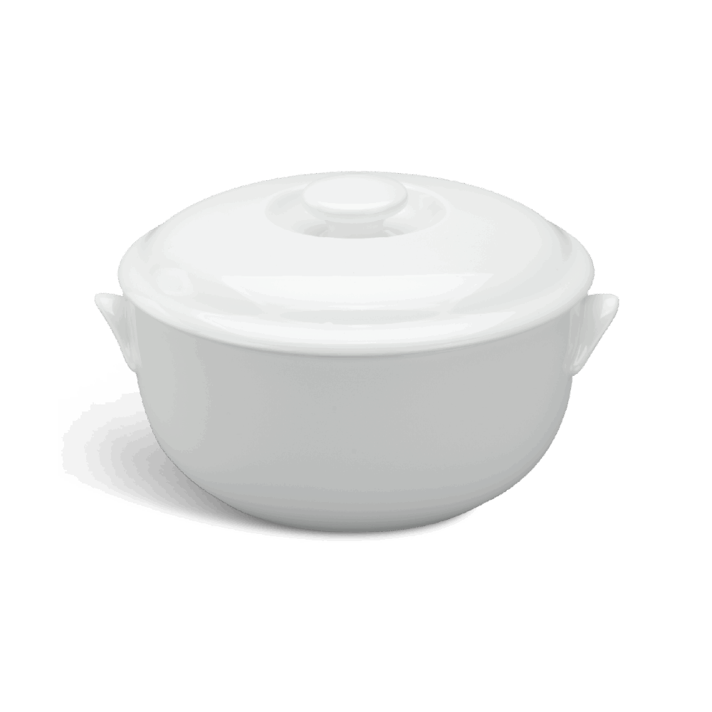 Thố + nắp - Jasmine - Trắng A001_061505000gomminhlong.com