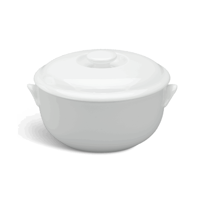  Thố + nắp - Jasmine - Trắng A001_061505000gomminhlong.com