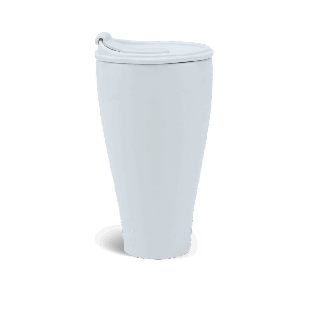 Ly sứ dưỡng sinh 0.48 L (K2) + nắp ống hút - Dưỡng Sinh - Trắng A001_214889000Hgomminhlong.com