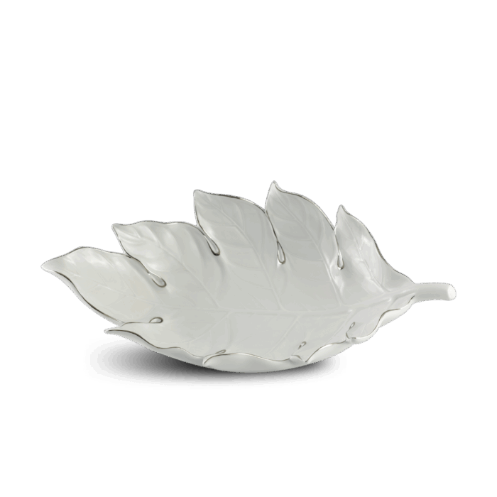  Dĩa trái cây Lá Sake 42.5 cm (Chỉ Bạch Kim) A001_00460742Bgomminhlong.com