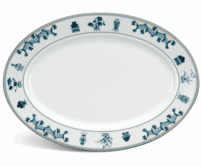  Dĩa oval - Jasmine - Tứ Quý A001_052803133gomminhlong.com