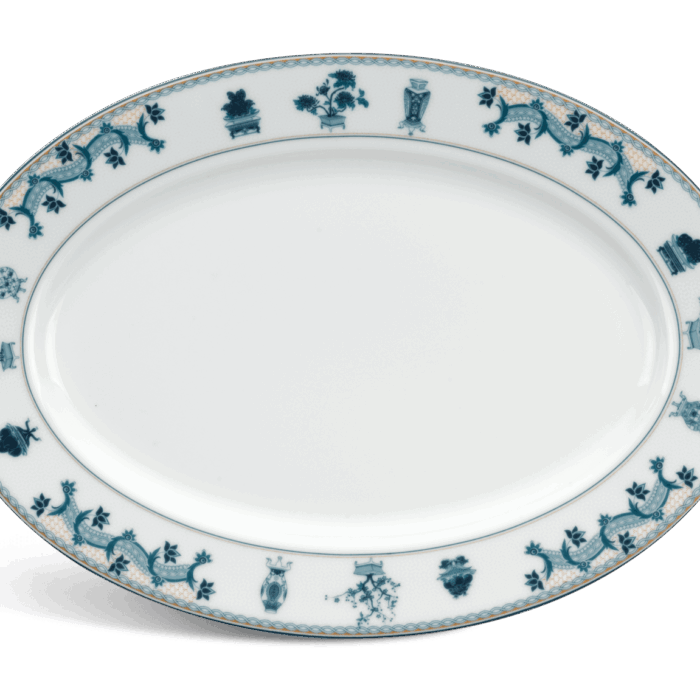 Dĩa oval - Jasmine - Tứ Quý A001_052803133gomminhlong.com