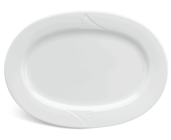  Dĩa oval 33 cm - Loa Kèn - Trắng A001_053307000gomminhlong.com