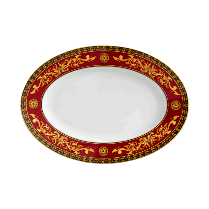  Dĩa oval 37 cm - Hoàng Cung - Quốc Sắc A001_053712068gomminhlong.com