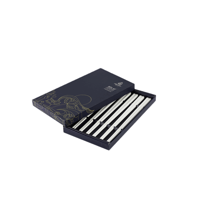 Đũa sứ dưỡng sinh 20.3 cm (6đôi/HQ) - Dưỡng sinh IFP – Trắng Ngà A001_21207800006Qgomminhlong.com