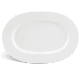  Dĩa oval 32 cm - Camellia - Trắng A001_053211000gomminhlong.com