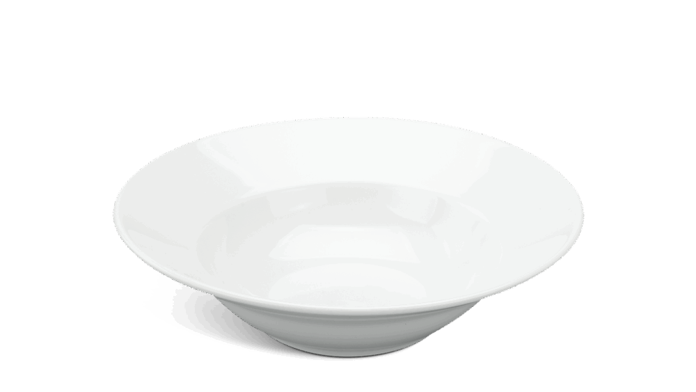Dĩa vành sâu 27 cm - Jasmine - Trắng A001_582708000gomminhlong.com