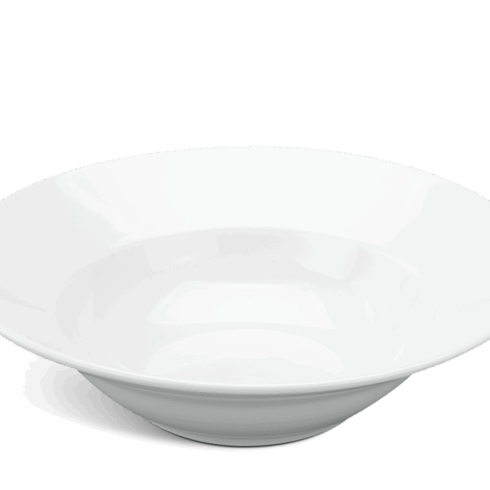 Dĩa vành sâu 27 cm - Jasmine - Trắng A001_582708000gomminhlong.com