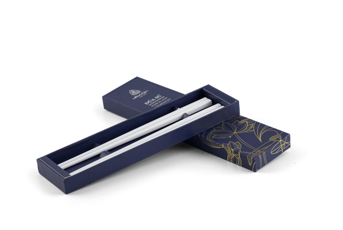  Đũa sứ dưỡng sinh 20.3 cm (2đôi/HQ) - Dưỡng sinh IFP – Trắng Ngà A001_21207800002Qgomminhlong.com