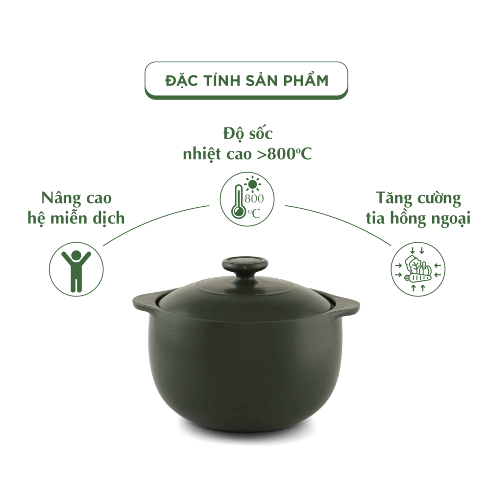 Nồi Sứ Dưỡng Sinh Minh Long Healthy Cook Vesta 0.85 L A001_668523464gomminhlong.com