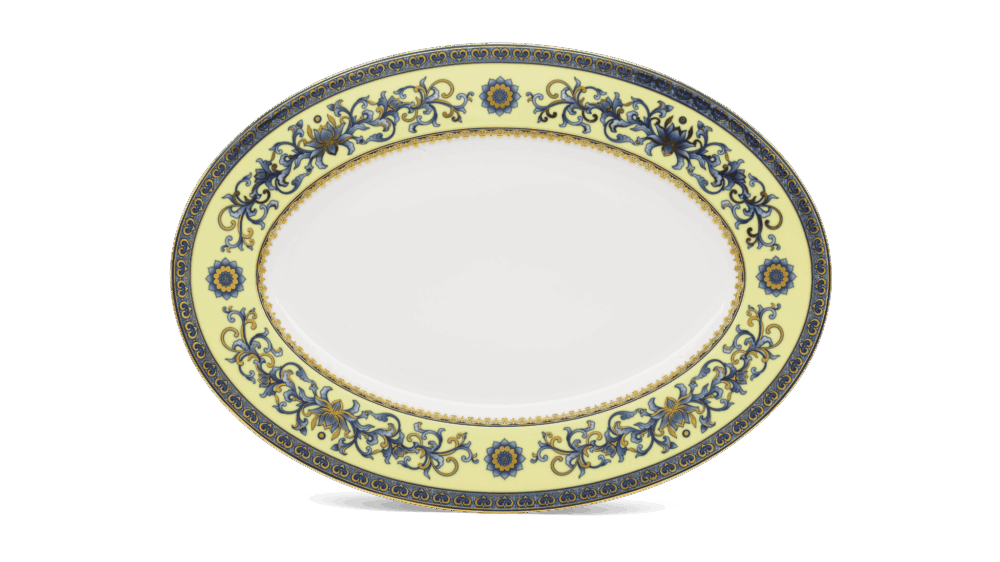 Dĩa oval 37 cm - Hoàng Cung - Hoàng Liên A001_053712460gomminhlong.com