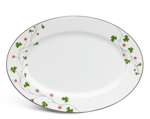 Dĩa oval 32 cm - Jasmine - Hoa May Mắn A001_053203216gomminhlong.com