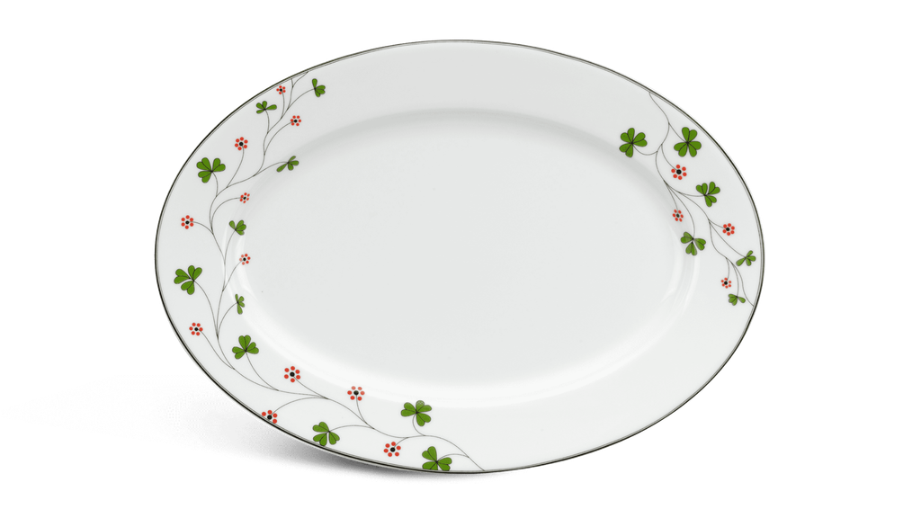 Dĩa oval 32 cm - Jasmine - Hoa May Mắn A001_053203216gomminhlong.com