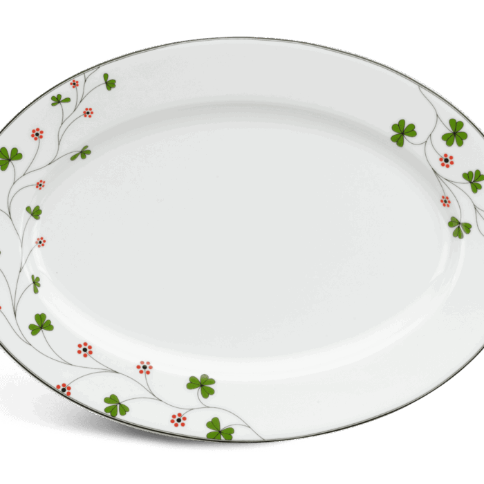 Dĩa oval 32 cm - Jasmine - Hoa May Mắn A001_053203216gomminhlong.com